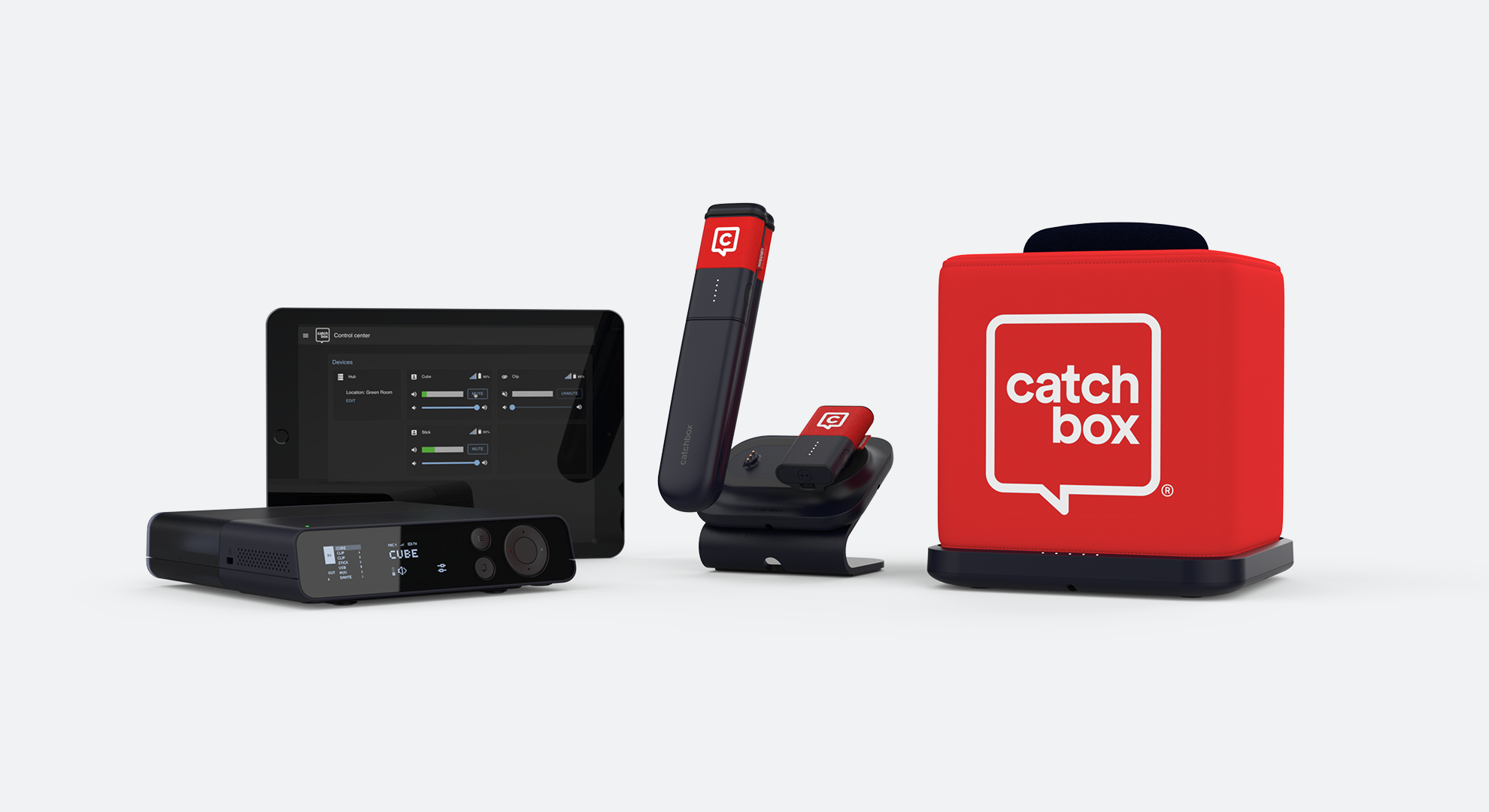 New Catchbox Plus wireless 4 channel microphone system